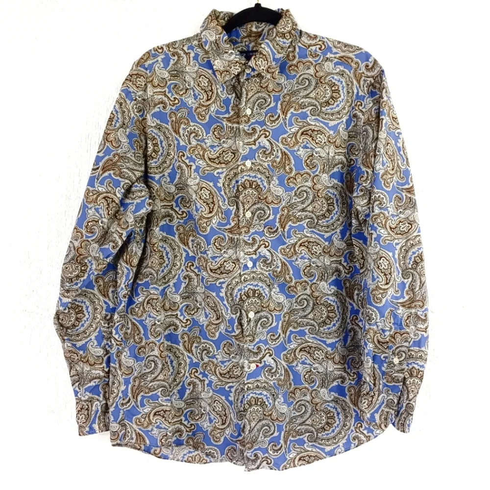 CREMIEUX MENS BUTTON SHIRT - Picture 1 of 10